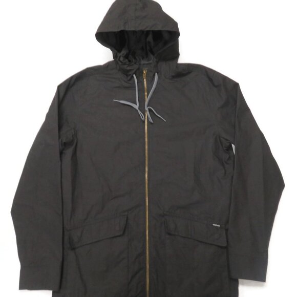 Unsound Surf Hoodie Zip Jacket Mens Medium Black - Picture 1 of 5